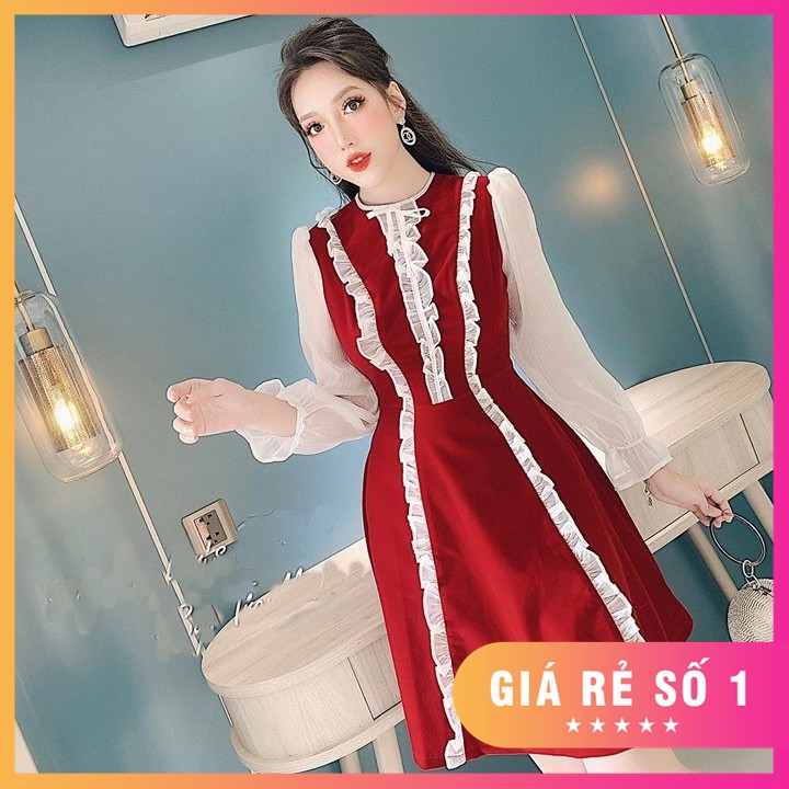 ĐẦM DIỆN TẾT GIÁ SIÊU ƯU ĐÃI ĐỦ SIZE S,M,L,XL,XXL - F3