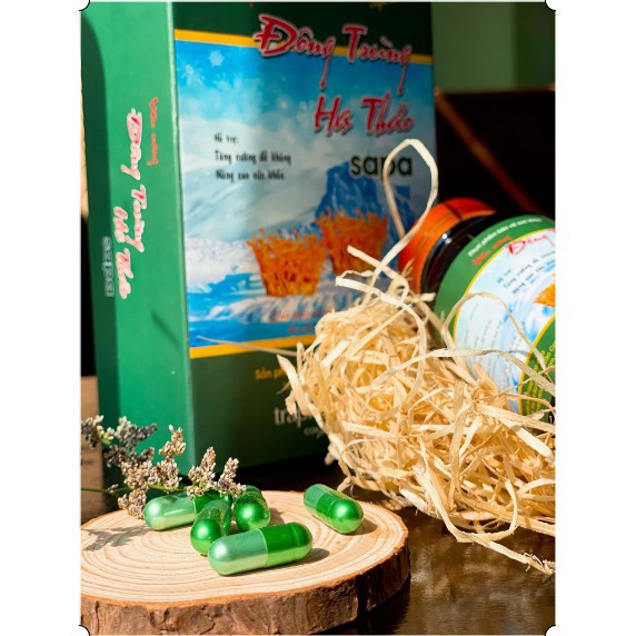 Đông trùng hạ thảo Traphaco Sapa Viên nang 60 viên | BigBuy360 - bigbuy360.vn