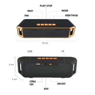 Loa Bluetooth mini SC211 Mini - Loa bluetooth chính hãng - Loa bluetooth giá rẻ