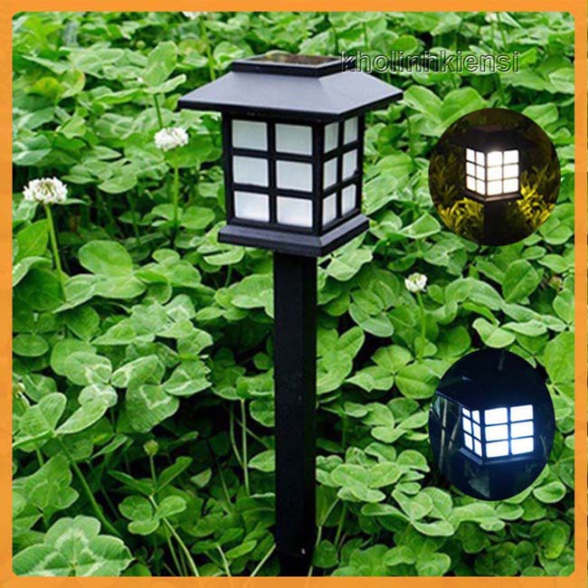 Đèn trang trí sân vườn năng lượng mặt trời, hàng cao cấp ánh sáng vàng 0411