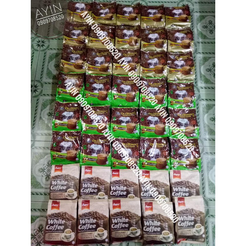 Cà phê trắng vị hạt dẻ OldTown White Coffee HAZELNUT Malaysia | BigBuy360 - bigbuy360.vn