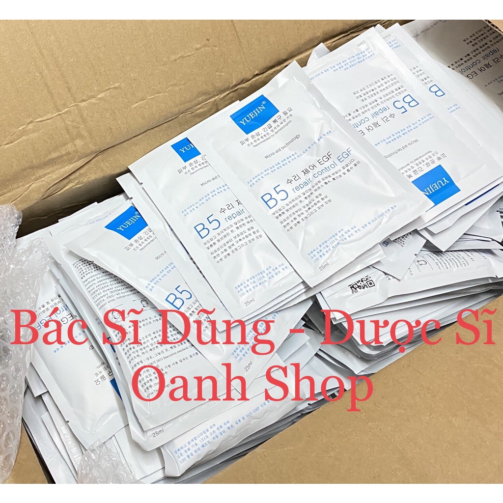 Mặt nạ b5 Yuejin - Mặt nạ phục hồi cấp ẩm Yuejin B5 Repair Control EGF