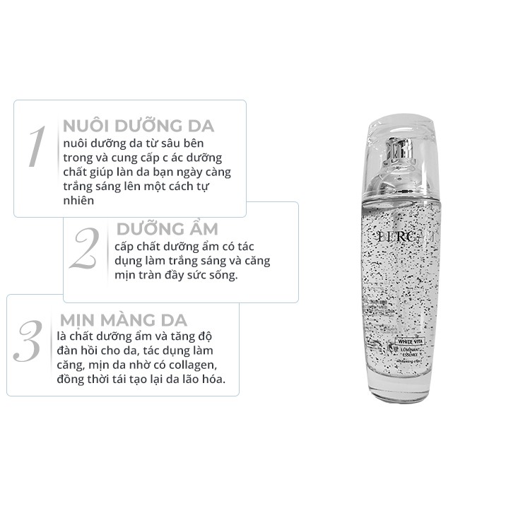 Serum  giảm thâm nám dưỡng da trắng da sáng da giảm tàn nhang Bergamo white SR15