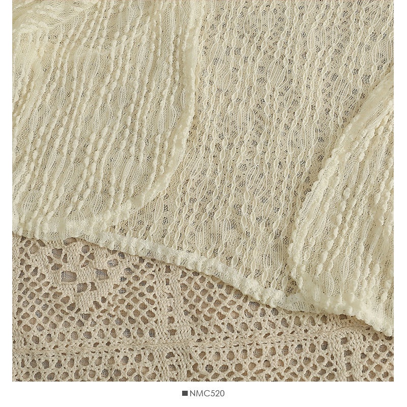 Áo Cardigan Mỏng Tay Dài Phồng Xuyên Thấu Phong Cách Phương Tây Thời Trang Mùa Hè Mới 2023