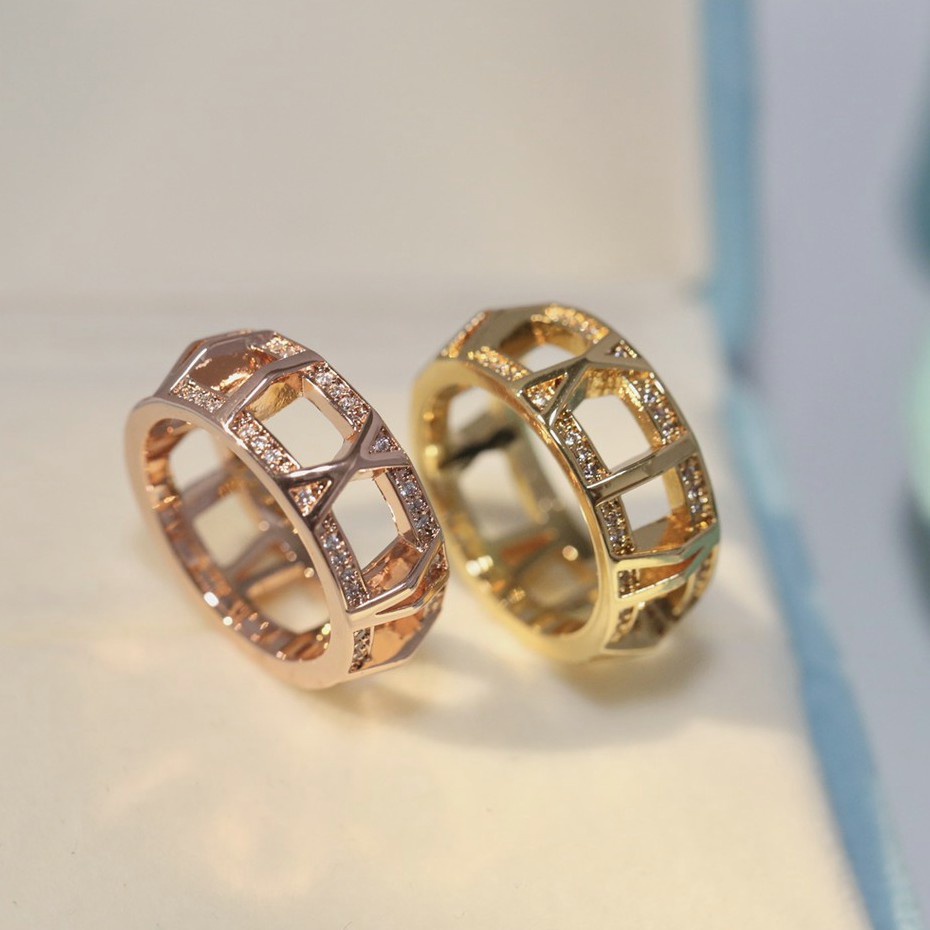 Nhẫn Thép Titan 18k Chống Thấm Nước Và Mồ Hôi Thời Trang Chất Lượng Cao Cho Cặp Đôi