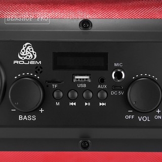 Combo loa Rojem HBPC1602 và micro Xingma AK319 Đỏ