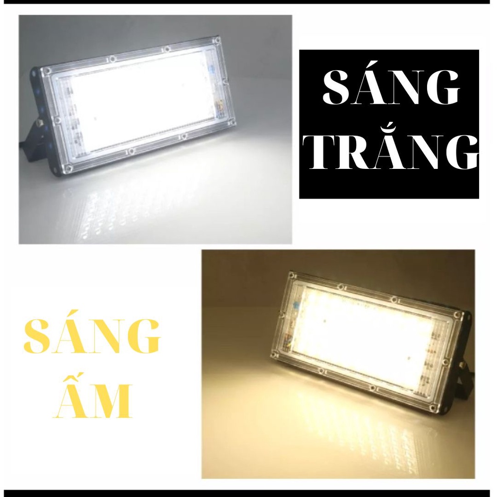 Đèn Led Pha 50W ngoài trời tiết kiệm điện 220V kháng nước ip66