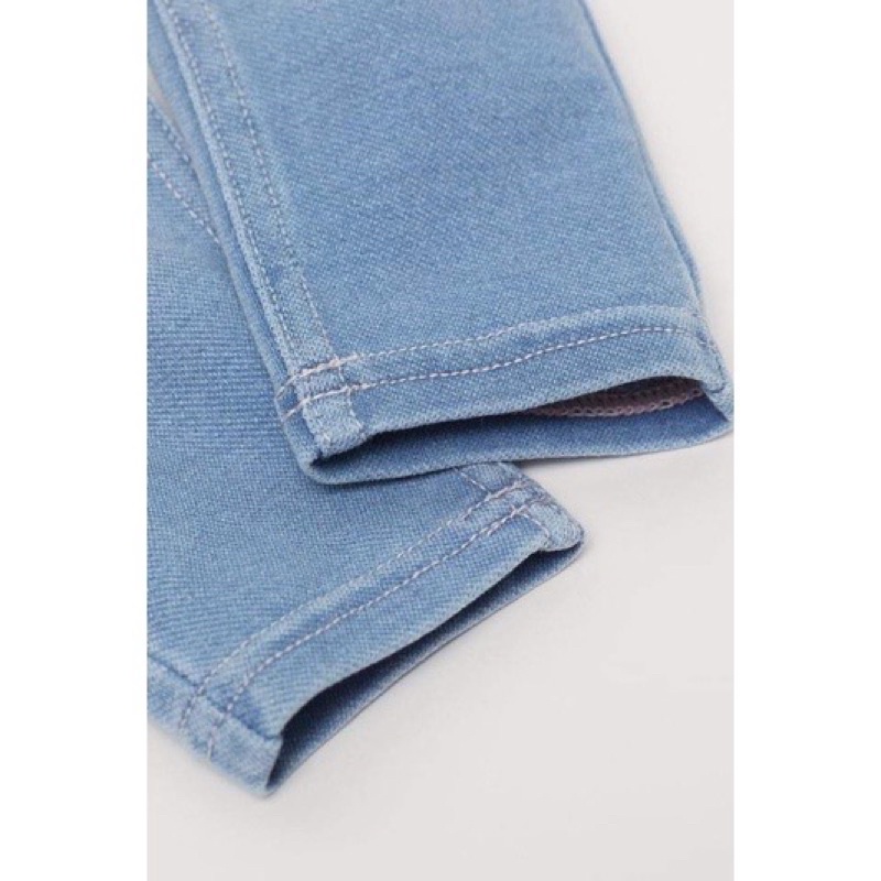 Quần bò legging HM AUTH săn sale cho bé