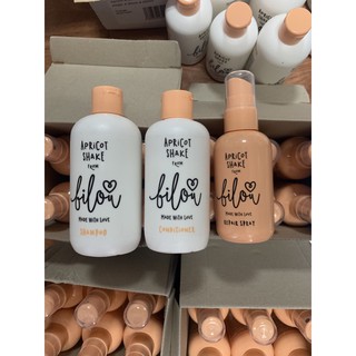 Gội - xả - xịt dưỡng tóc Bilou Apricot hương mơ, berries