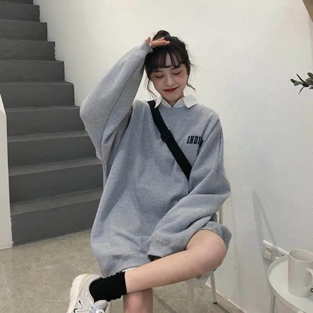 Áo sweater nữ ulzzang hàn quốc ♥️FREESHIP🎁Giảm 10K Khi Nhập [AOPH10G] - Áo Phông Chơn Form Dáng Rộng | WebRaoVat - webraovat.net.vn