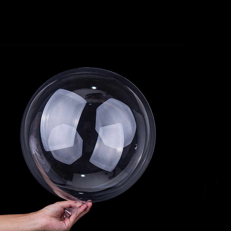 Bong Bóng Jumbo Trong Suốt Nhựa PE Bobo 18inch  24inch 36inch Trang Trí Tiệc Tùng Sinh Nhật Happy Birthday Tiệc Cưới