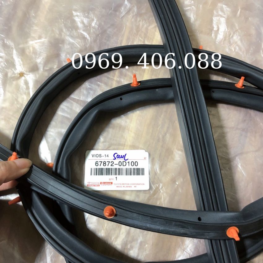 Ron/ Gioăng cánh cửa Toyota Vios 2014-2017 - Skam Autoparts