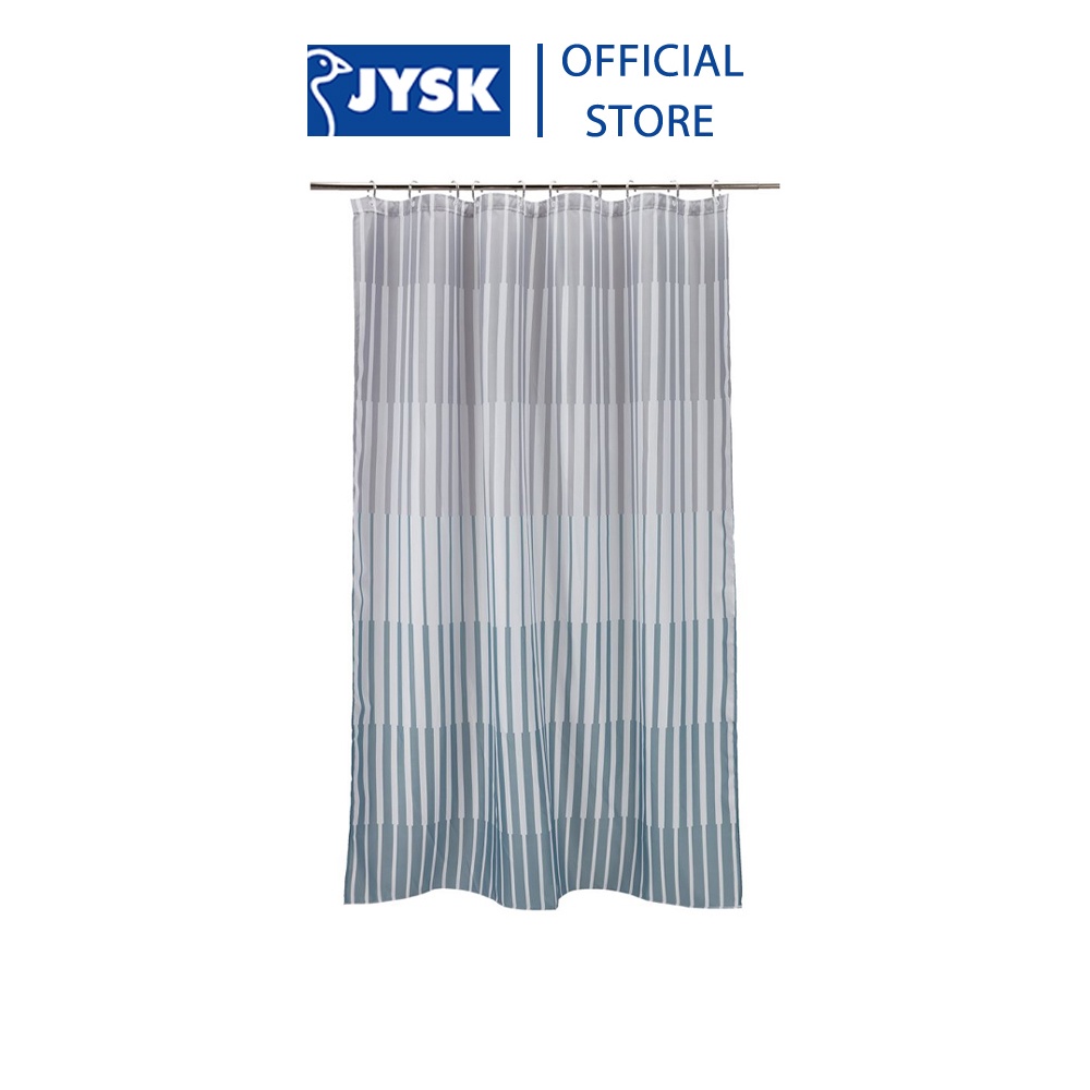 Rèm phòng tắm | JYSK Arentorp | polyester | xám | D200xR150cm