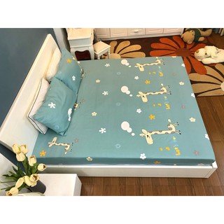 Ga Lẻ Chất Coton 100% kèm đôi vỏ gối ( ảnh thật)