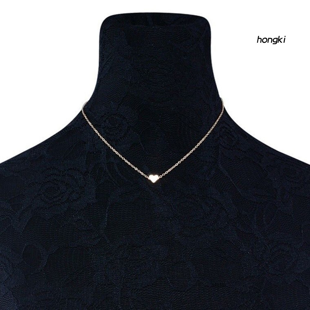 Dây Chuyền Mặt Trái Tim Nhỏ Thời Trang Cho Nữ