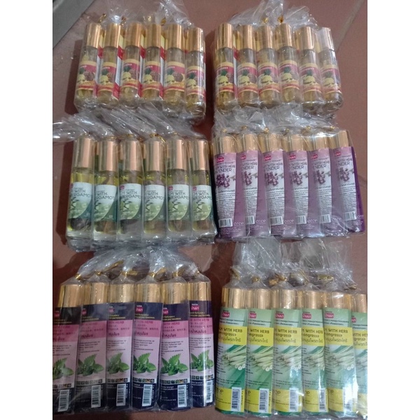Dầu lăn hương Sả Thái Lan combo 12 chai