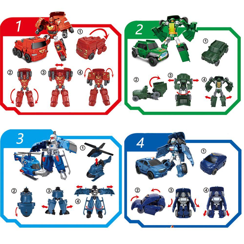 Mô Hình Lắp Ráp Robot Biến Hình Cơ Thể Người Mới Cho Bé