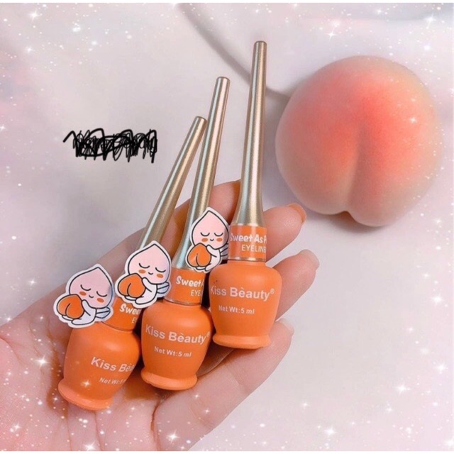 Bút Kẻ Mắt Trái Đào Sweet As Peach Eyeliner Của Kiss Beauty KB E302 | BigBuy360 - bigbuy360.vn