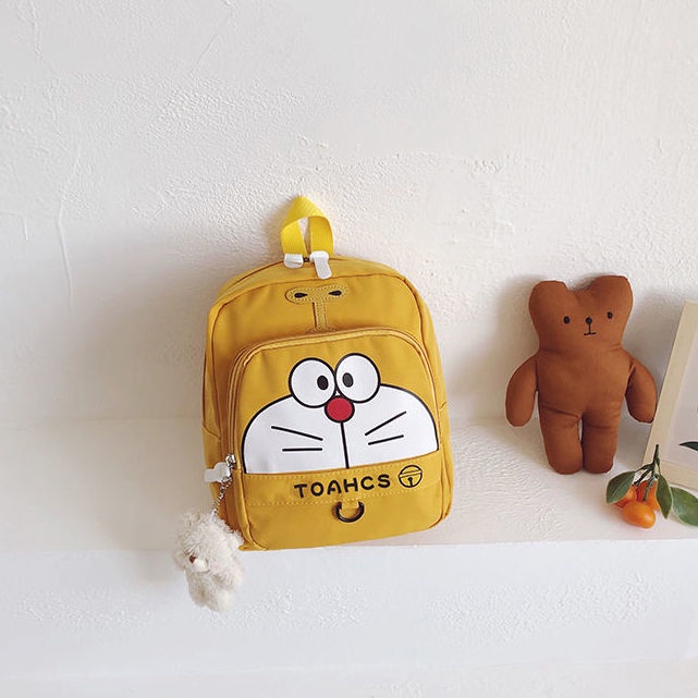 🔥Balo Đi Học Hình Mèo Máy Doraemon Đáng Yêu Cho Trẻ Em 2-5 Tuổi
