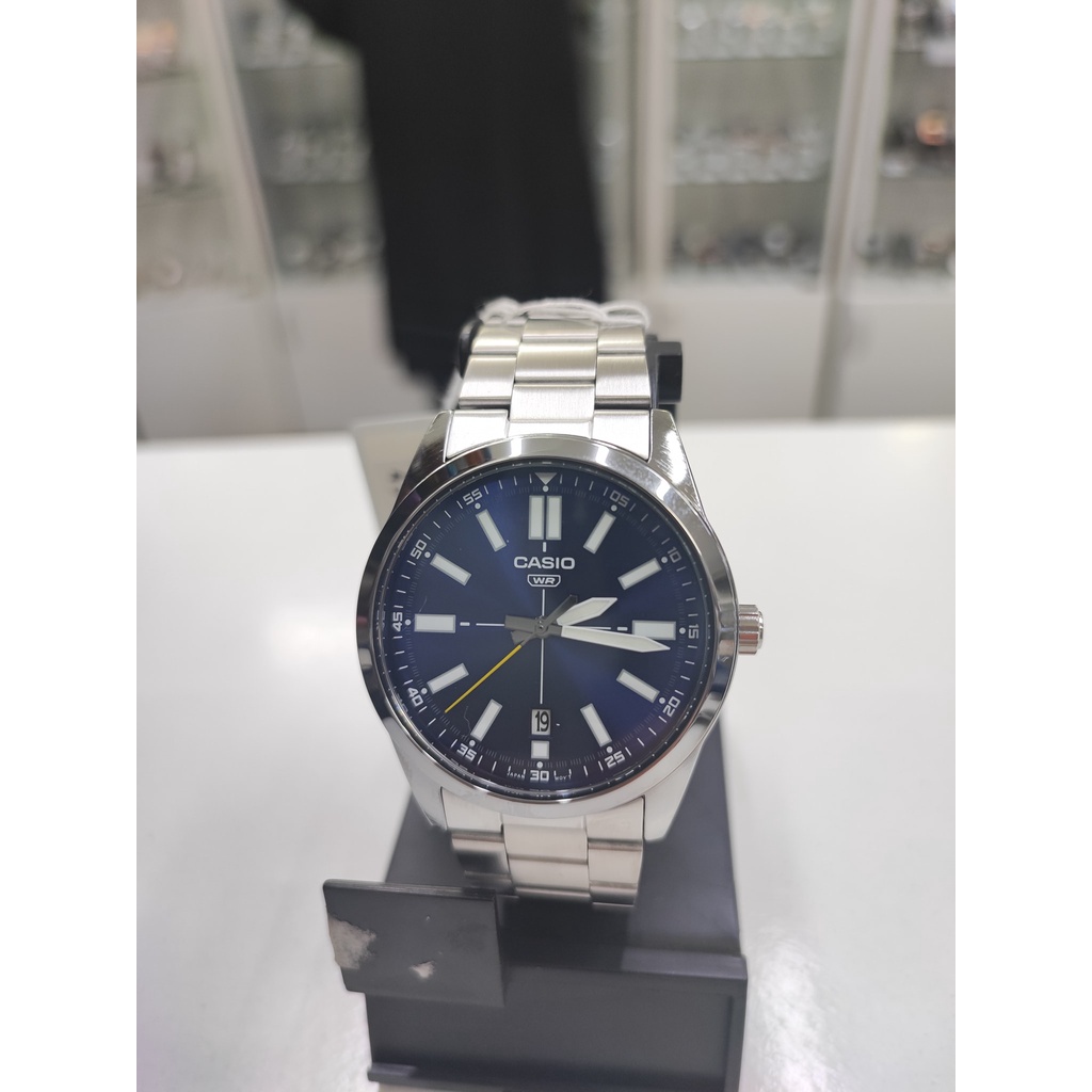 Đồng hồ nam dây kim loại Casio Anh Khuê MTP-VD02D-2EUDF