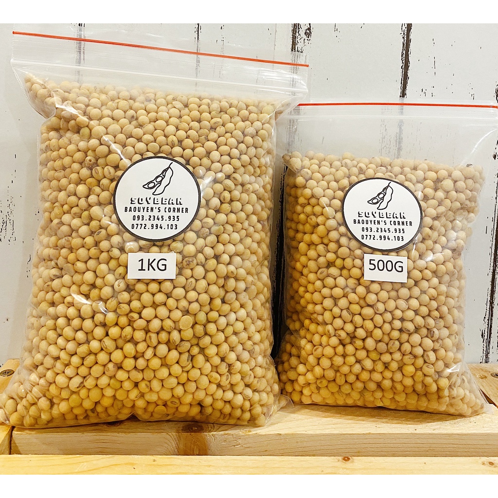 Đậu nành , đậu tương hạt to ú 500g-1kg chuyên dụng nấu sữa của các sạp .
