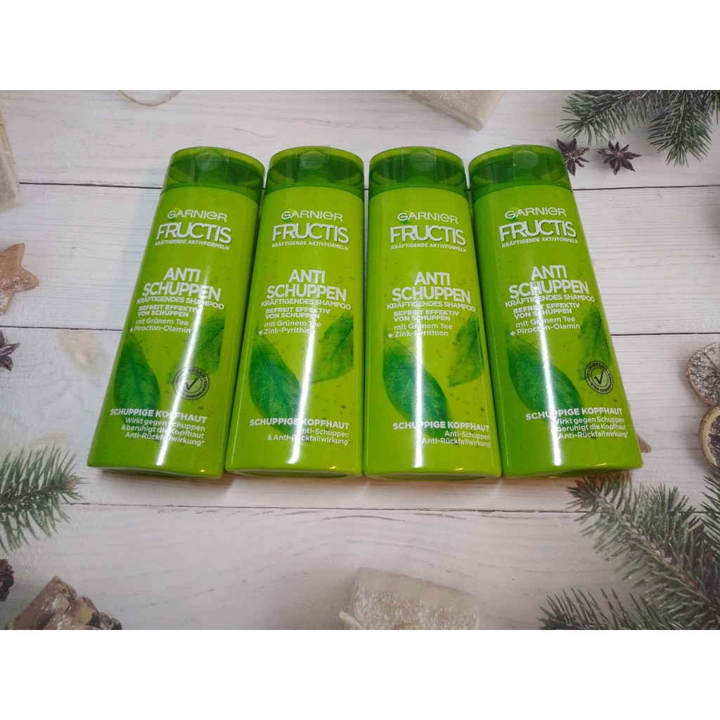 Dầu gội đầu trị gàu Garnier Fructis Anti Shuppen Shampoo