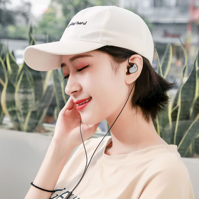 Type-c Headset In-ear Heavy Bass Wired Mobile Phone Headset Game K Song with Wheat Call Headset JP7