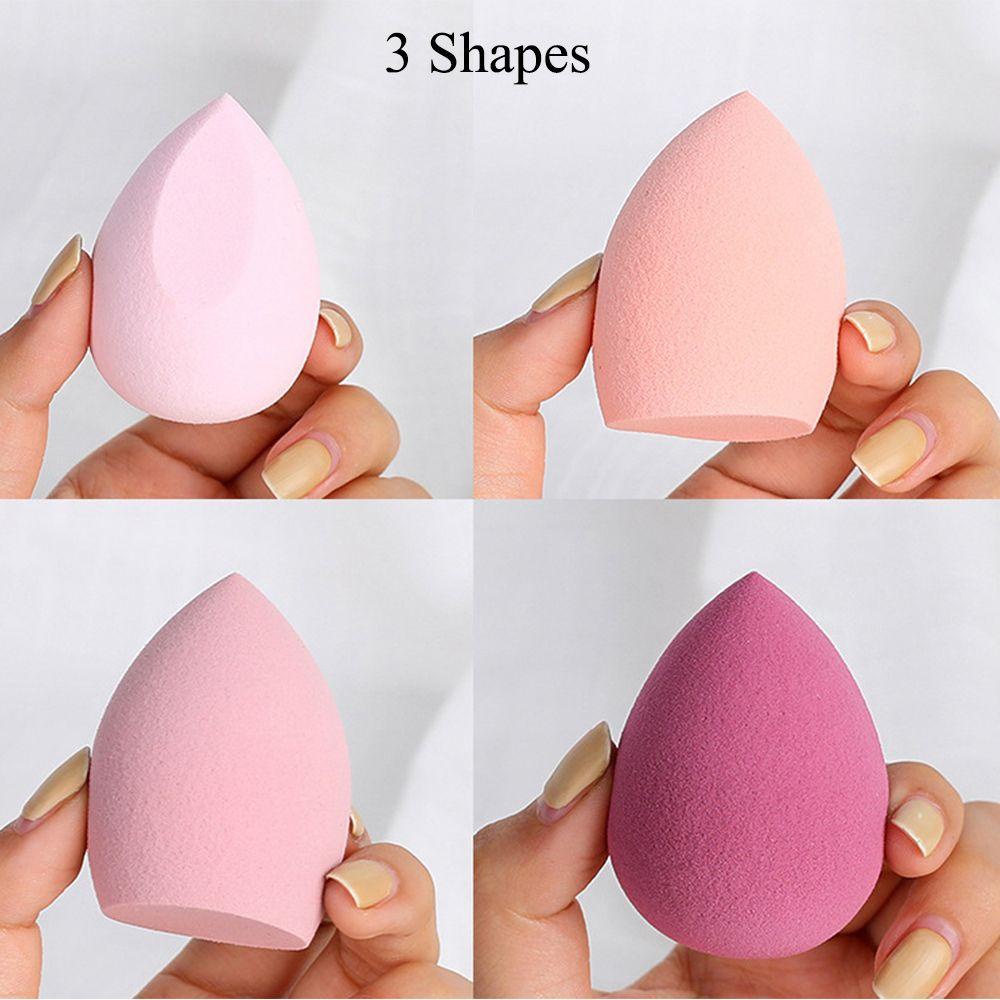 Set 4 Mút Trang Điểm Hình Giọt Nước Thời Trang Có Thể Sử Dụng Dạng Khô Và Ướt
