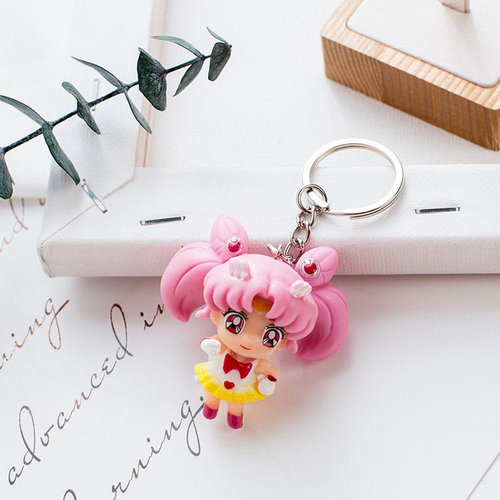 DARNELL Sailor Moon Móc Khóa Hình Thủy Thủ Mặt Trăng Xinh Xắn