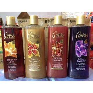 Sữa tắm dưỡng da hương nước hoa Caress 532ml của Mỹ