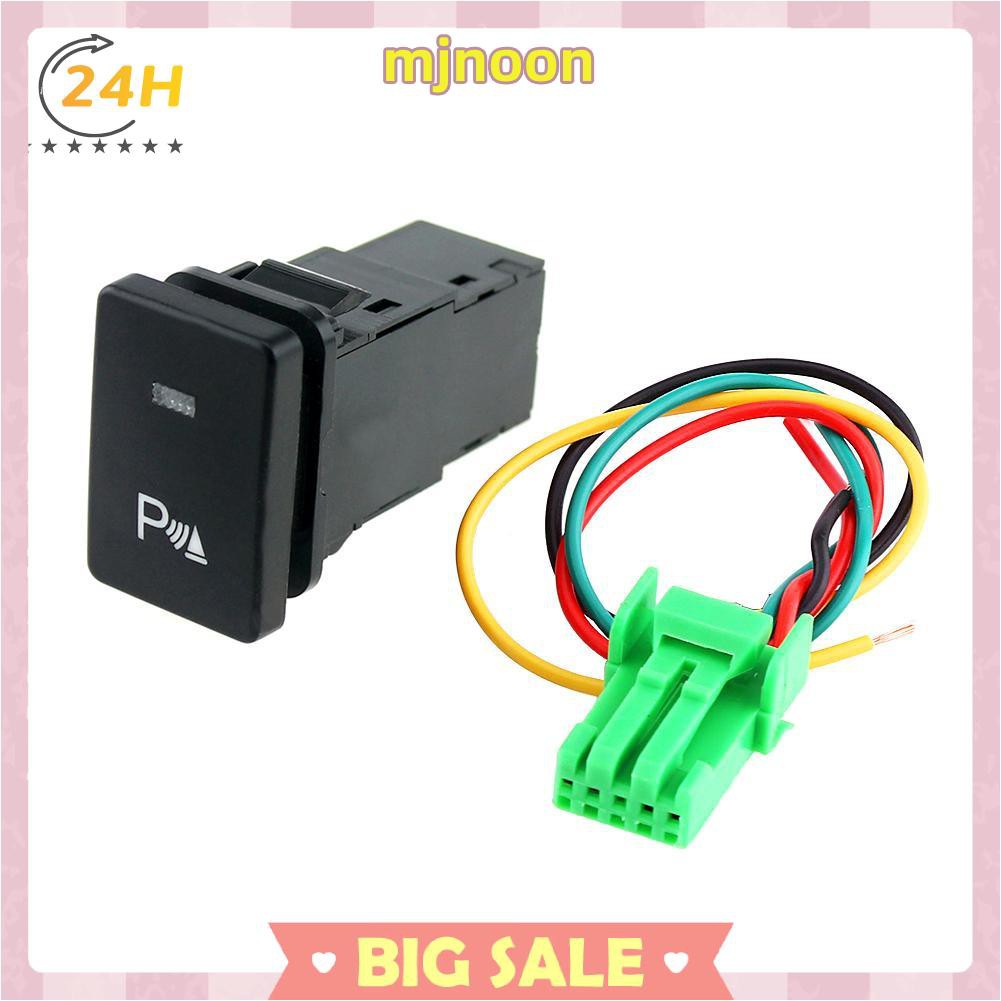 Nút Công Tắc Đỗ Xe Có Đèn Led Xanh 12v Kèm Dây Cáp 150mm Cho Toyota Camry