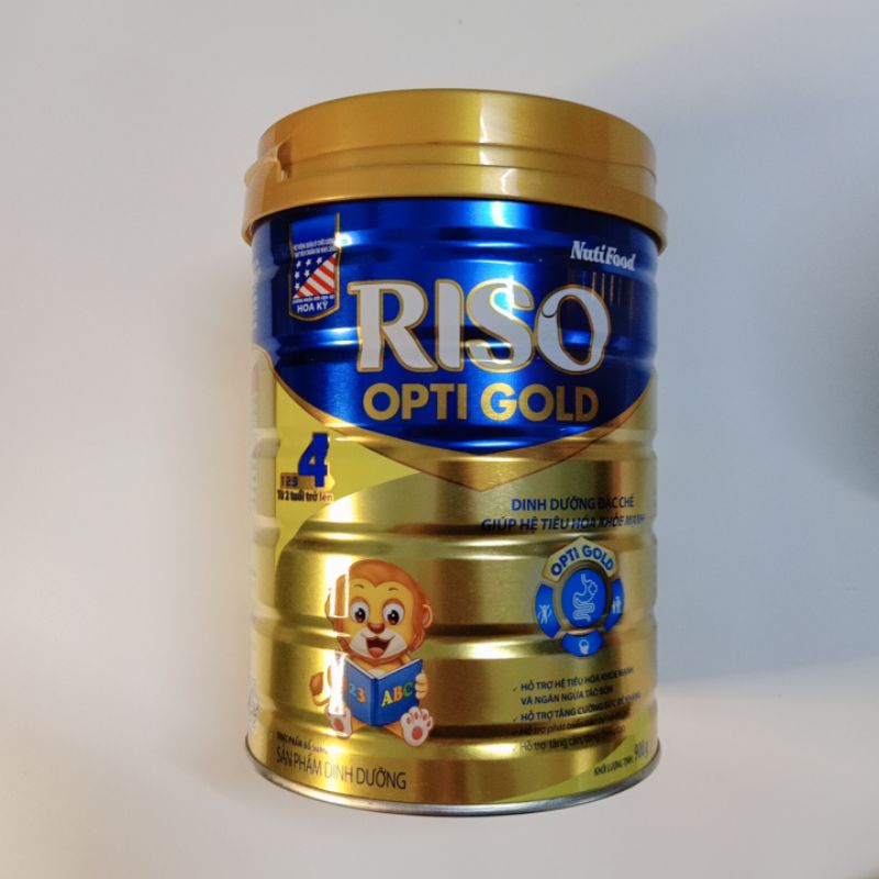 NUTIFOOD RISO OPTIGOLD 4 900g HỖ TRỢ TIÊU HOÁ