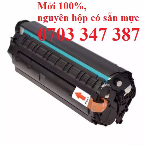 Hộp mực 12A dùng cho máy in Canon 2900, HP1010, 1020, 3050