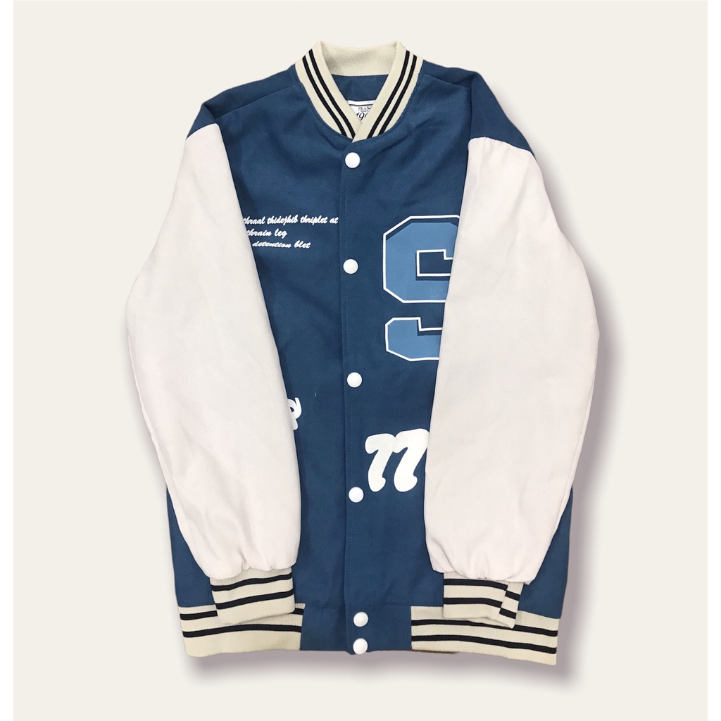 Áo Khoác Varsity Jacket 7ScaiClub bomber bóng chày basic nam nữ form rộng oversize Local Brand