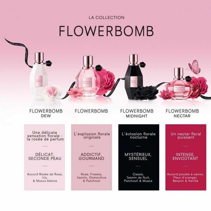Nước hoa mini nữ Flowerbomb Dew / Midnight - Viktor &amp; Rolf