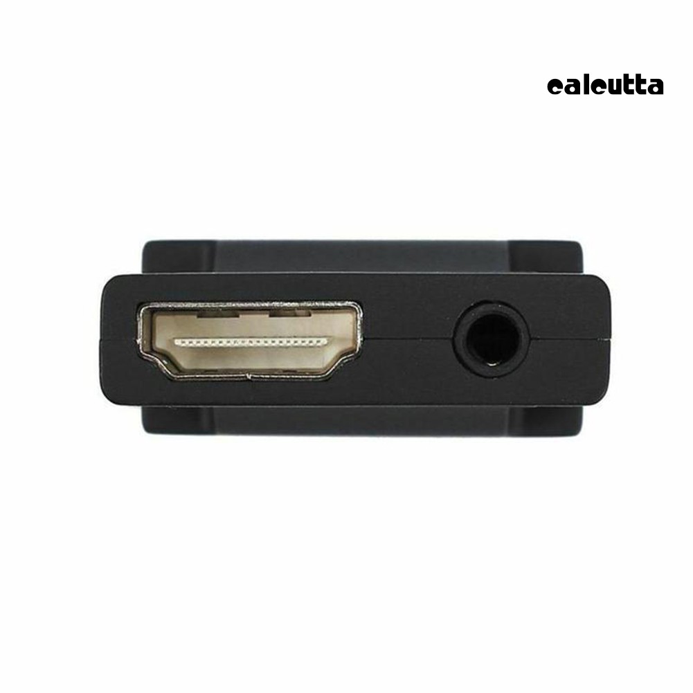 【Ready stock】1080P HDMI Female to VGA Male Converter Adapter with Audio Cable for PC HDTV