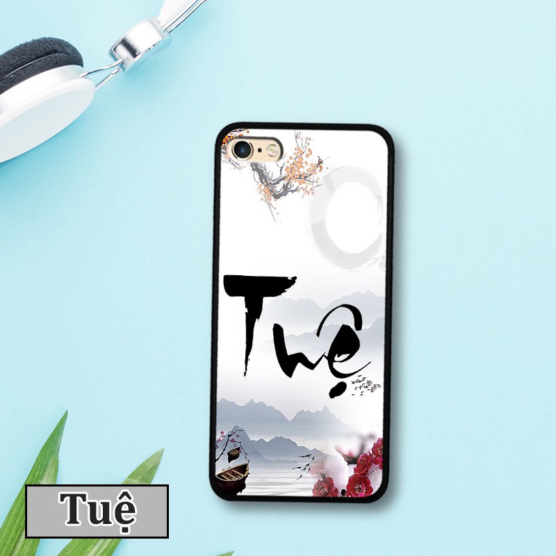 Ốp lưng iPhone 6 Plus- In chữ thư pháp