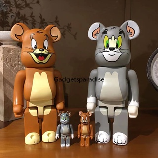 Mô Hình Nhân Vật Bearbrick 400% Tom And Jerry Bearbrick 28cm