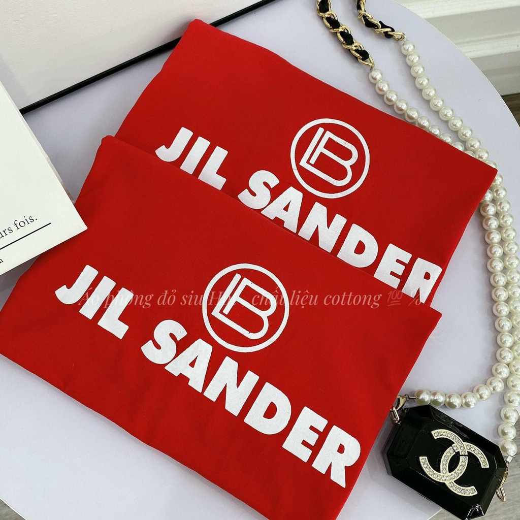 [ SIÊU PHẨM 2022] Áo Thun Nữ Jil Sandnr form rộng Cổ Tròn - ZADOLA FASHION