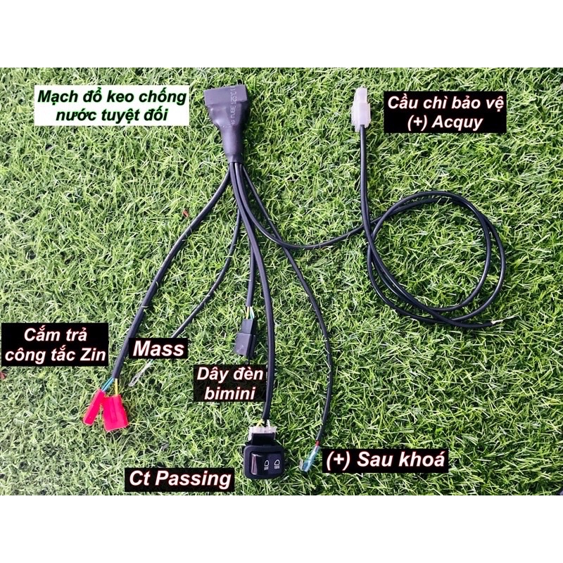 Mạch Passing Sh trợ sáng, bimini dùng nút SH cho Winner X, Winner, AirBlade, Vision, Wave, SH, Future