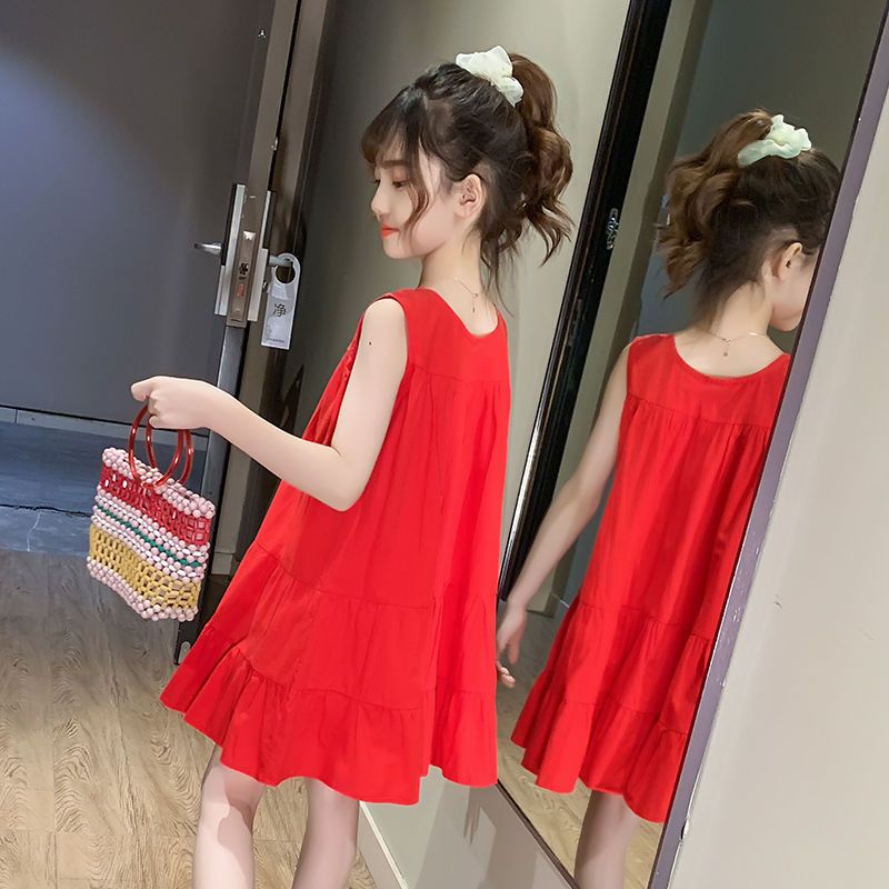 Đầm Công Chúa Sát Nách Thời Trang Mùa Hè Cho Bé Gái Từ 3-4 - 5-6 - 7-8 - 9-10 - 11-12 Tuổi