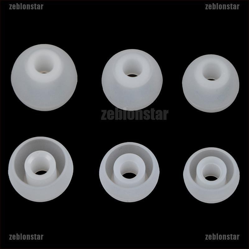 ❤Set 6 Cặp Nút Tai Nghe Có Dây Bằng Silicone (S + m + L)