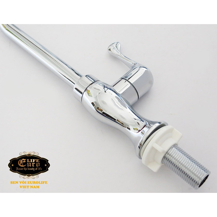 Vòi rửa chén lạnh nhựa ABS mạ Chrome Eurolife EL-VCN01