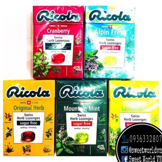 Kẹo ngậm thảo dược Ricola (40g) - Thuỵ Sĩ