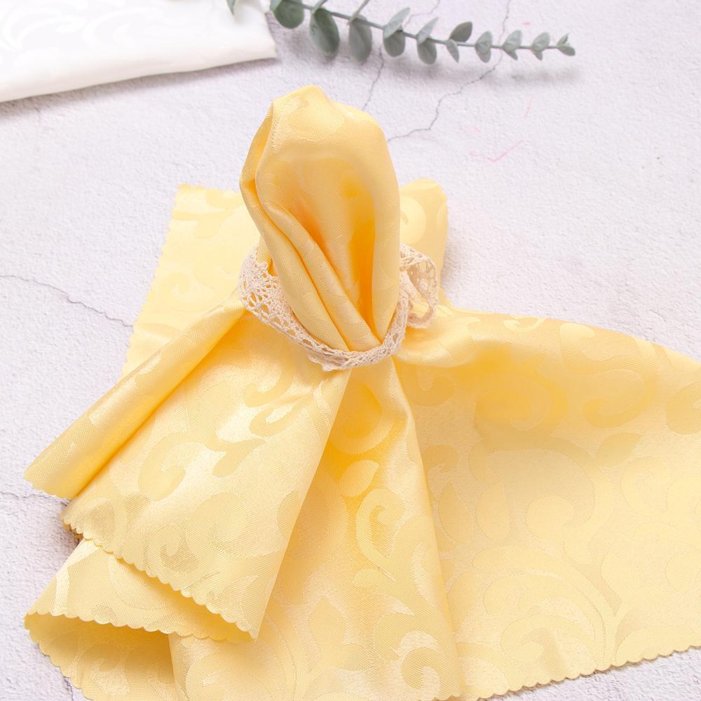 LEISURE Khăn Ăn Polyester 48cm Bỏ Túi Đa Ứng Dụng