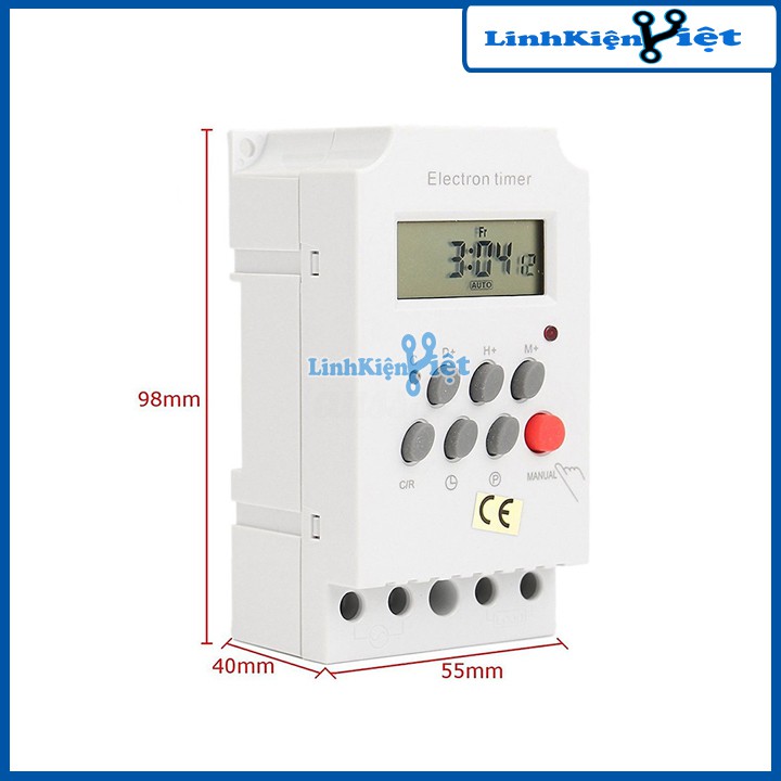 Bộ Hẹn Giờ Điện Tử 24h KG-316 Tắt Mở Điện Thông Minh