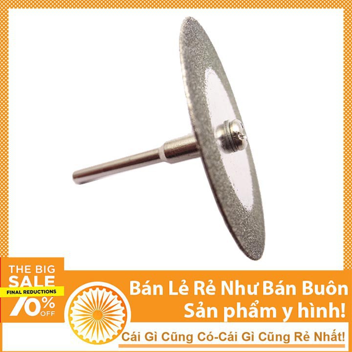 Đĩa Cắt Hợp Kim 35mm - Có Kèm Trục Cắt (Lưỡi Cắt Phíp Đồng) Giá Rẻ - NTHN