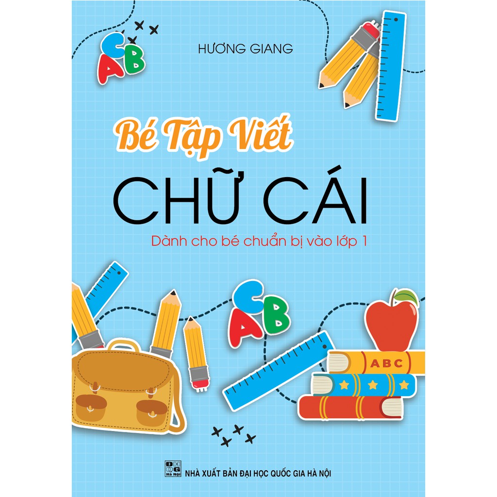 Sách - Combo 3 Quyển Bé Tập Viết