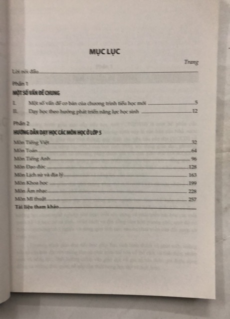 Sách - Dạy học lớp 5 theo định hướng phát triển năng lực học sinh ( Định hướng chương trình mới )