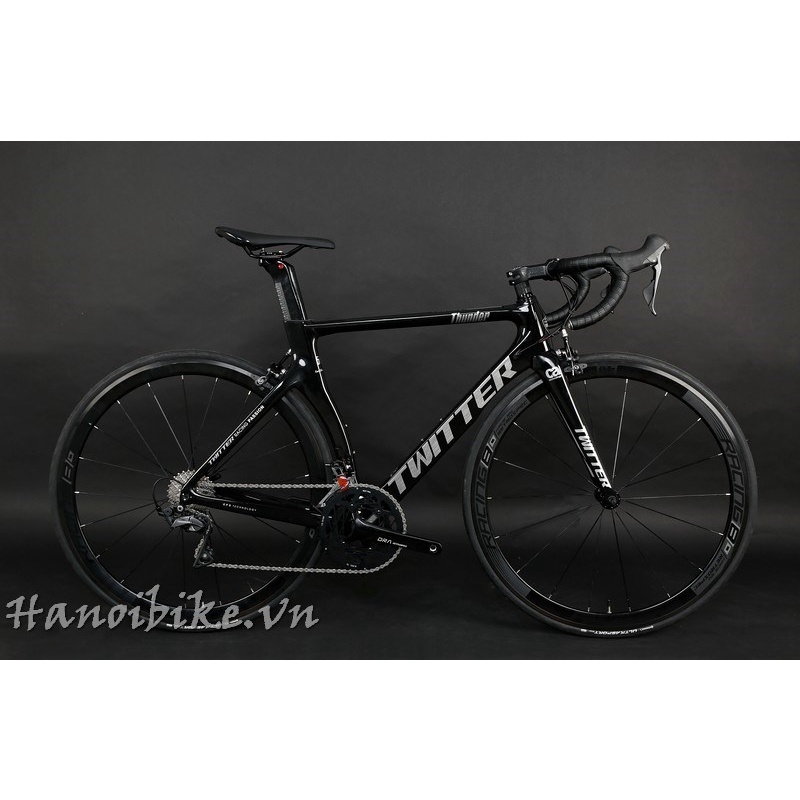 Xe đạp thể thao tay cong Twitter Thuner Plus R2000 2*8 speed